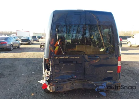 2011 Ford Transit Connect Xlt Premium from USA, damaged, VIN NM0KS9CN0BT065251